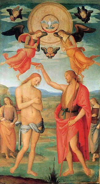 Pietro Perugino The Baptism of Christ